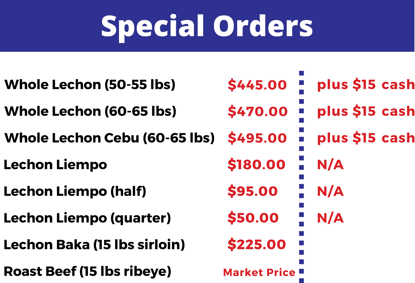 mobile Special Order